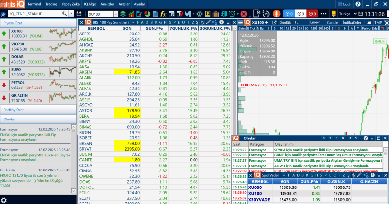 Matriks IQ Veri Terminali